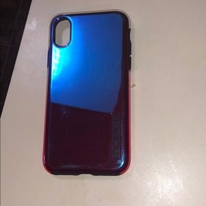 metallic purple iphone x